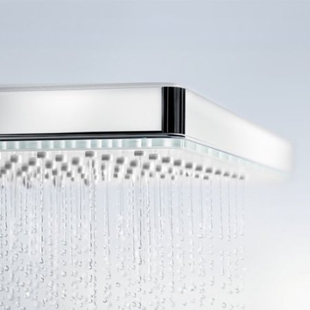 Верхний душ Hansgrohe Rainmaker Select 460 3jet из стены (белый/хром)