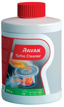 Средство Ravak TurboCleaner 1000 г для устранения засоров